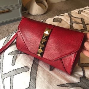 Funky Red Clutch - Never Worn